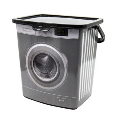 Waschpulverbox Waschmittelbox 23x18x22cm Waschmitteldose Waschmittelbehälter G - Bild 1 von 4