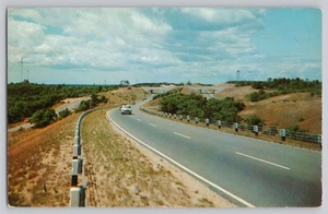Section of the Mid-Cape Highway from Sagamore to Barnstable CAPE COD MASS 50'S - Picture 1 of 2
