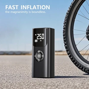 150 PSI Air Compressor Tire Inflator Air Pump Fits Car Moto Bike Tire Portablemo - Picture 1 of 9