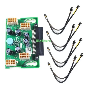 Do Dell Poweredge T630 T640 GPU Power Supply Expansion Board X7C1K z 4 kablami - Zdjęcie 1 z 15