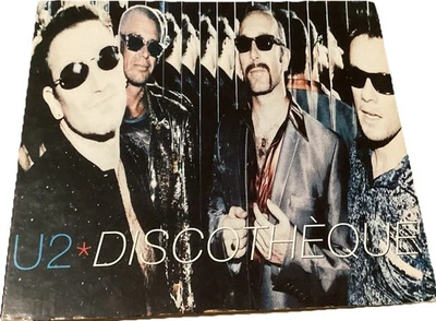 U2  - DISCOTHEQUE - Maxi/CD - Digipak - 3Tracks - 1997-Blaues Innendigipak - Bild 1 von 4