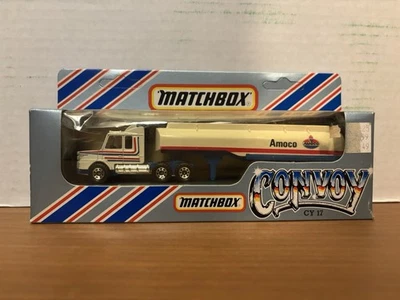 1983 Matchbox Convoy CY-17 Scania Petrol Tanker Amoco Standard Tanker Gas Truck - Image 1 of 4
