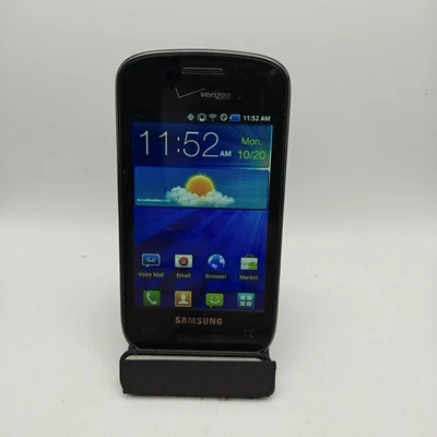 Samsung Illusion SCH-I110 Smartphone (Verizon) - 2GB Black #2372 - Image 1 of 4