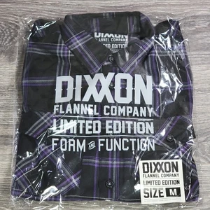 Snap-On Tools DIXXON Camicia di Flanella Taglia Media Edizione Limitata Viola Nero - Foto 1 di 12