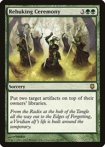 REBUKING CEREMONY - Darksteel – MTG Magic the Gathering Card - Rare - Picture 1 of 5