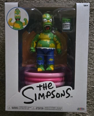 Figura de acción Jakks Pacific Los Simpson 5 pulgadas Premium Furious Homer Simpson nueva en caja Foto 1 de 4