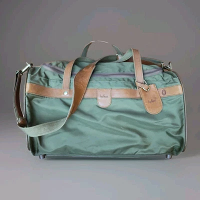 Bolso de Lona Hartmann Intensity 20" Equipaje de Mano Nylon Balístico y Correa de Cuero  Foto 1 de 4