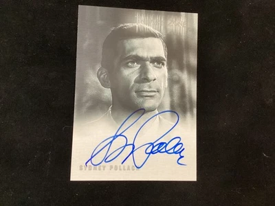 TWILIGHT ZONE A-73 SYDNEY POLLACK AUTOGRAPHED CARD - Image 1 of 2