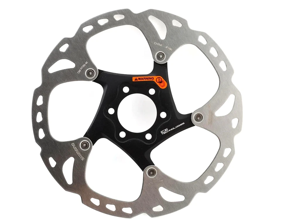 Brake Disc Sm-rt86 Ice Technology 180mm 6 Holes Esmrt86m2 Shimano Bike Brakes