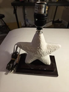 Starfish Table Lamp - Lamp Only NO SHADE INCLUDED, For Ocean/Sea/Beach Theme - Picture 1 of 6