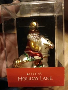 Macy's, Holiday Lane, Decorazione Natalizia in Vetro Modellato - Foto 1 di 4