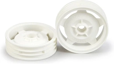 Felgen vorne 5-Stern weiß TAMIYA 0445167 zu Dyna Storm DT-01, DT-02, DT-03  - Bild 1 von 2