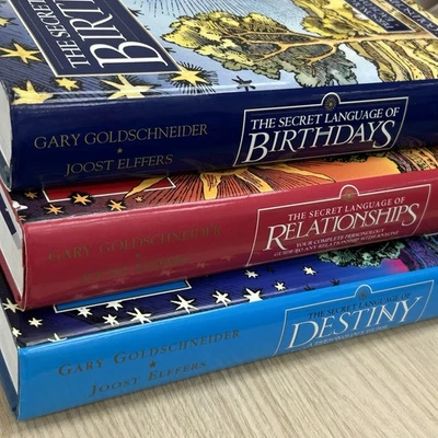 The Secret Language Book Set (Birthdays, Relationships, Destiny) Goldschneider - Image 1 of 4