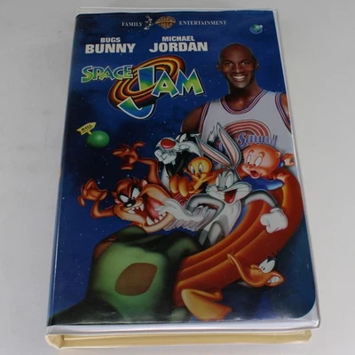 Space Jam VHS 1996 Family Animation Original Release Warner Bros - Image 1 of 4