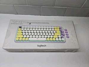 Teclado emoji mecánico inalámbrico Logitech POP Keys - Daydream, inglés - EE. UU. - Imagen 1 de 11