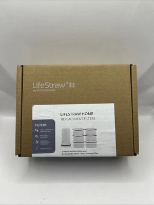 New LifeStraw Home Replacement Filters 6 Pack + Membrane Filter Kit Vestergaard - Image 1 of 4