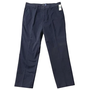 IZOD Pants Men 36x30 Navy Performance Stretch SportFlex Straight Wicking NWT - Picture 1 of 24