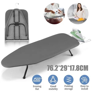 Klappbares Bügelbrett, 76.2cm Blatt Dampfbügelbrett Bügelständer Bügelstation - Bild 1 von 13