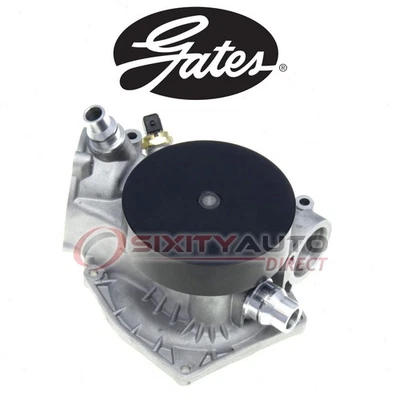 Gates Main Engine Water Pump for 2012-2016 BMW 650i xDrive 4.4L V8 - Coolant ak Foto 1 de 4