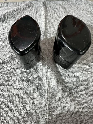 Elevadores de manillar Harley Davidson 1 1/4" negro brillante. Foto 1 de 4