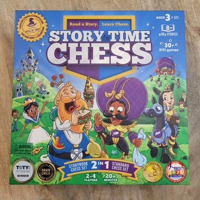 Story Time Chess Educational Game Read A Story/Learn Chess - COMPLETE - Image 1 of 4
