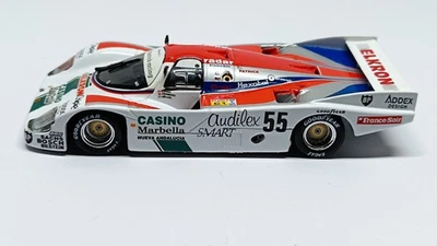 Porsche 956 Long Tail 1986 Romero-Alliot-Trollé 24 h Le Mans Quartzo Scale 1:43 - Immagine 1 di 4