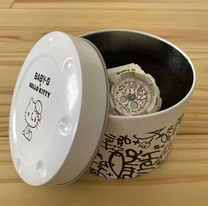 CASIO BABY-G Hello Kitty Collaboration BA-120KT-7AJR Limited w/Box battery dead - Picture 1 of 13