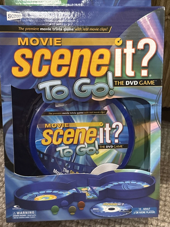 Movie Scene It? To Go! The DVD Game by Screen Life 2008 (1st Edition) - Image 1 of 2