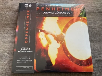 Oppenheimer - OST Vinyl 3LP Soundtrack - Mondo Exclusive Orange - NEW & SEALED - Image 1 of 2