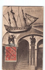 1922 Mailed WARSAW POLAND Postcard Stamp -L5 - Picture 1 of 5