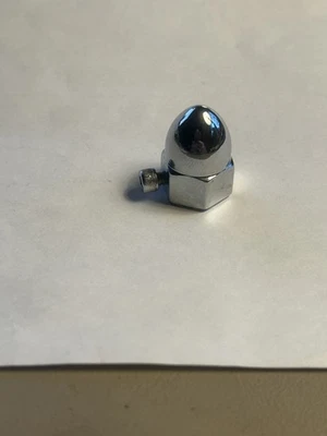 Cubierta de purga de freno cromada Harley Davidson con tornillo de juego 7/16" tuerca bellota C-31-62 Foto 1 de 2