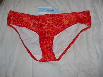 Antonio Melani New Womens Sunset Sash Ombre Skin Bikini Bottoms Bathing Suit M - Image 1 of 3