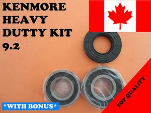 FRONT LOAD WASHER,2 TUB BEARINGS AND SEAL, Kenmore,Sears, KIT # 9.2 - Foto 1 di 1