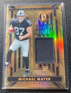 2023 Panini Gold Standard Michael Mayer Newly Minted Rookie Patch #/399 R814