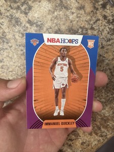 2020-21 NBA Hoops IMMANUEL QUICKLEY Purple SP ROOKIE🔥RC! Knicks! PWE! #249