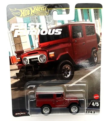 HOT WHEELS TOYOTA LAND CRUISER FJ43 FAST AND FURIOUS HRT96 NUOVA SIGILLATA - Immagine 1 di 4