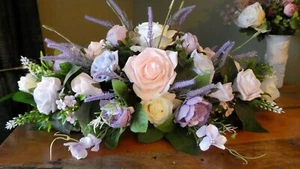 HOCHZEIT TISCHDEKO VERANSTALTUNGSORT Baby Blau Rosa Lavendel & ELFENBEIN - Bild 1 von 3