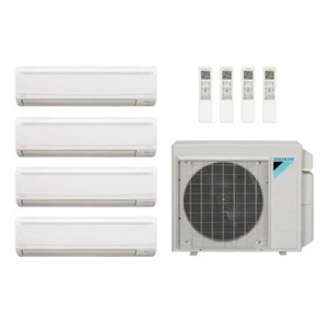 48,000 Btu 20.2 Seer Daikin 4-Zone Mini Split Heat Pump System - 12K-12K-12K-12K - Picture 1 of 1