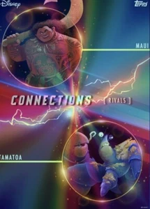 [DIGITAL CARD] Topps Disney - Maui Tamatoa - Connections 22 S1 Rivals Iridescent - Picture 1 of 1