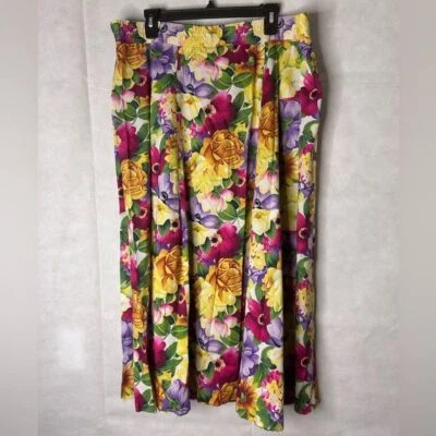 Vintage Marisa Christina Classics Floral long skirt w/pockets - Image 1 of 3