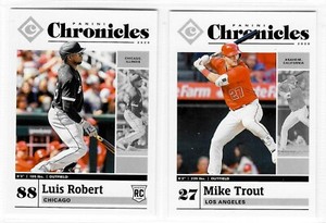 2020 Panini Chronicles Baseball Base #1-45 Complete Your Set You Pick!