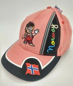 Gorra de béisbol Rokk - Gorra Noruega - Correa de gancho y bucle - Troll - Bordada - Imagen 1 de 6
