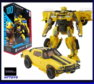 Transformers Rise of the Beasts BUMBLEBEE 100 Studio Deluxe Class Action Figure - Picture 1 of 16