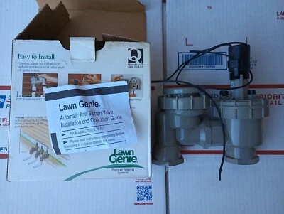 Válvula antisifón Toro Lawn Genie 1" L7010 nueva en caja Foto 1 de 3
