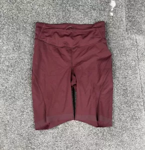Lululemon Base Pace Shorts Womens Size 4 Burgundy High Rise Cropped Tight Ladies - Picture 1 of 15