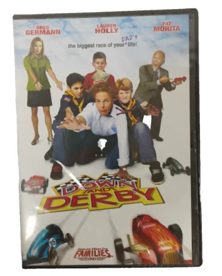 Down and Derby DVD New Factory Sealed Pat Morita Derby Car Racing - Image 1 of 3