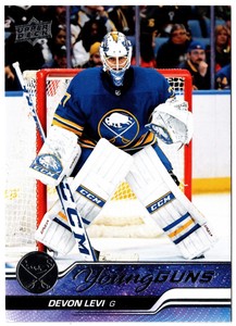 2023-24 Upper Deck Series 1 Young Guns DEVON LEVI #237 Sabres UD YG RC Rookie