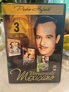 Eternamente Mexicano DVD Pedro Infante Mil Amores,Cartas Marcadas , Sealed - Picture 1 of 2