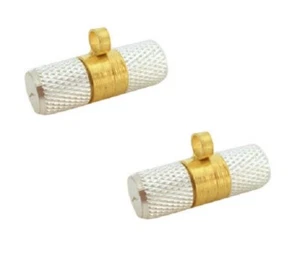 2 x Spiritual Taveez Taweez Hollow Charm Locket Evil Protection 2.5 CM Width - Picture 1 of 3