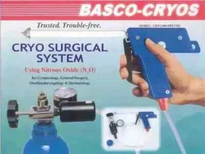 Cryogun Cryo Surgical Gun Otorhinolaryngology Gynecology With 5 Probe - Picture 1 of 8